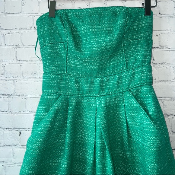 Banana Republic Green Strapless dress size 2 - Picture 5 of 11